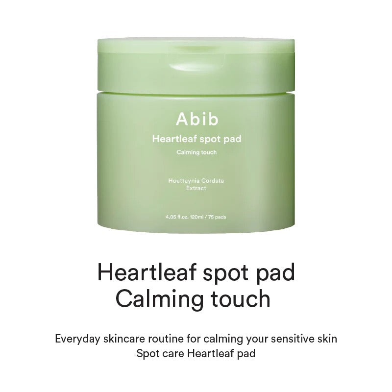[Abib] Heartleaf Spot Pad Calming Touch - 80 pads