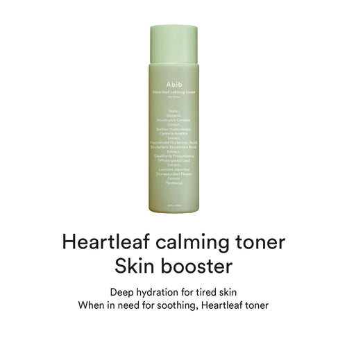 [Abib] Heartleaf Calming Toner Skin Booster - 200ml