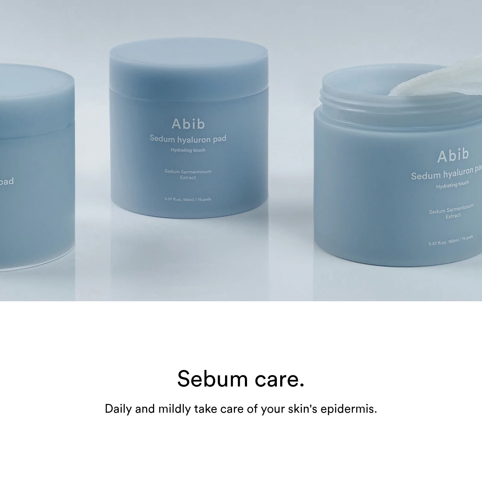[Abib] Sedum Hyaluron Pad Hydrating Touch - 75 pads