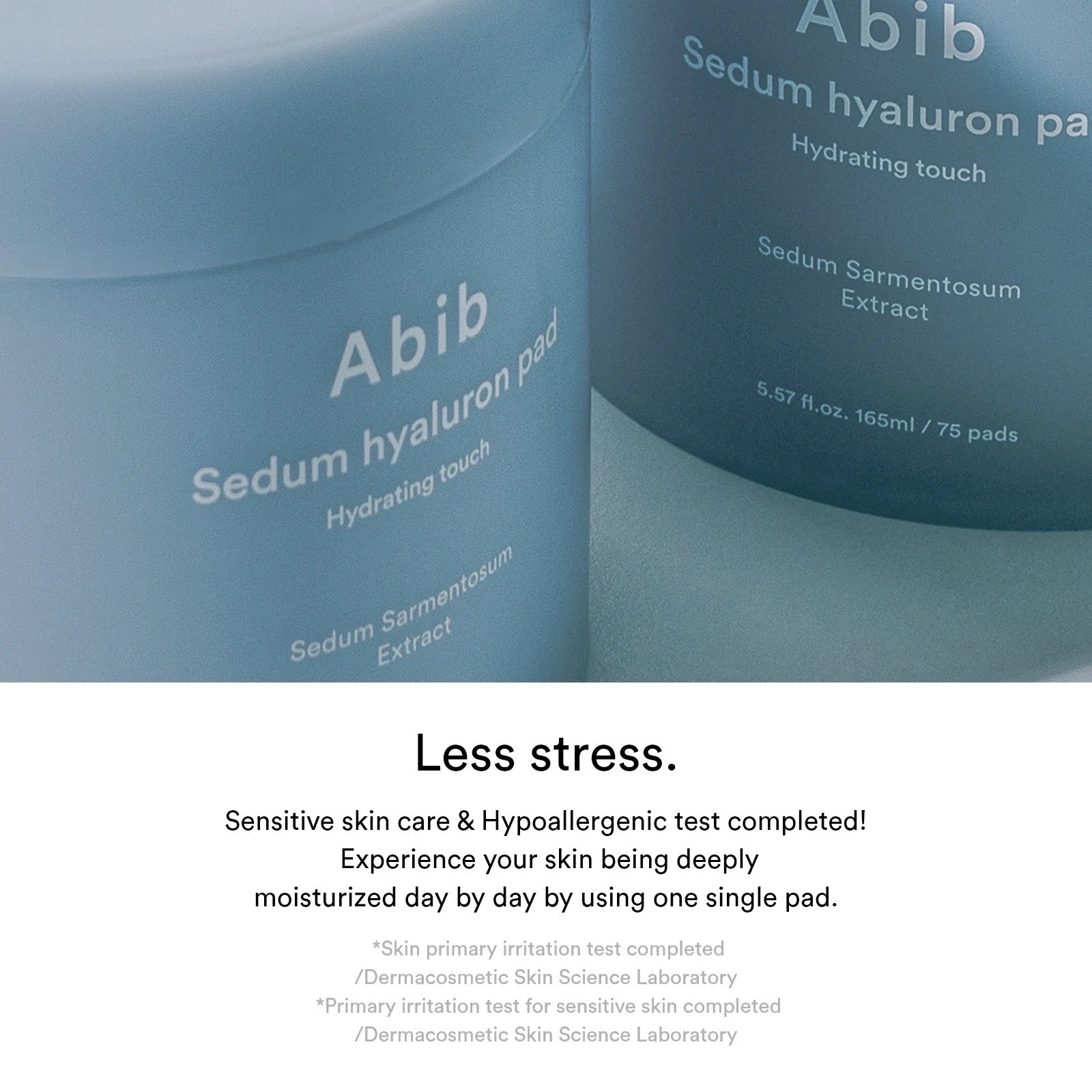 [Abib] Sedum Hyaluron Pad Hydrating Touch - 75 pads