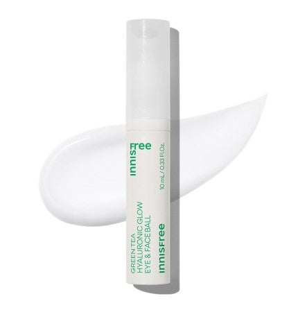 [Innisfree] Green Tea Hyaluronic Glow Eye & Face Ball 10ml