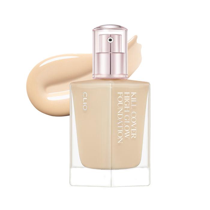 [CLIO] Kill Cover High Glow Foundation 38g – #3 Linen