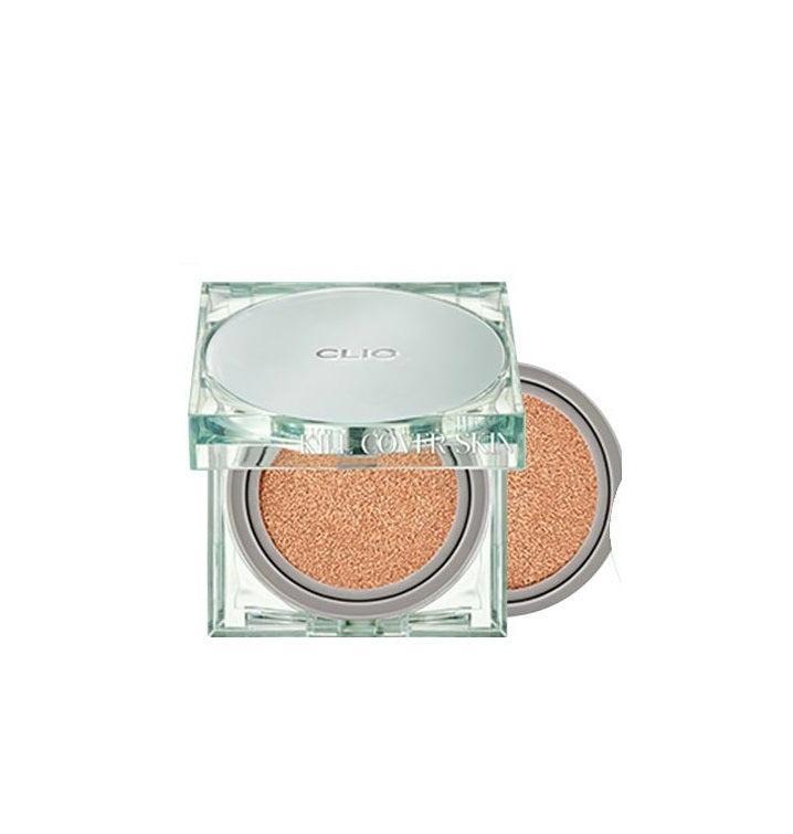 [CLIO] Kill Cover Skin Fixer Cover Cushion 15g/SPF50+, PA+++ (2 count)