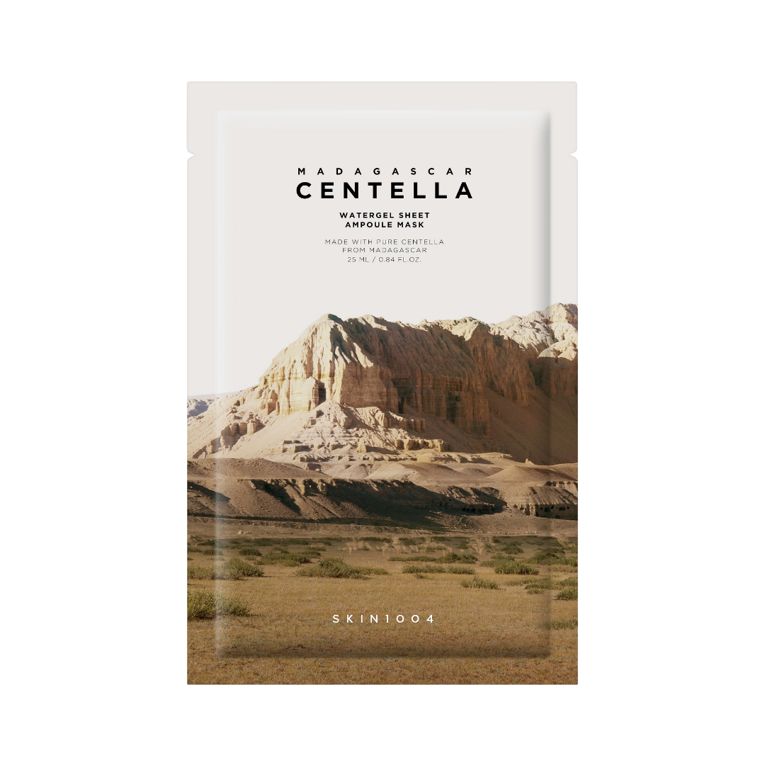 [Skin1004] Madagascar Centella Watergel Sheet Ampoule Mask (2 sizes)