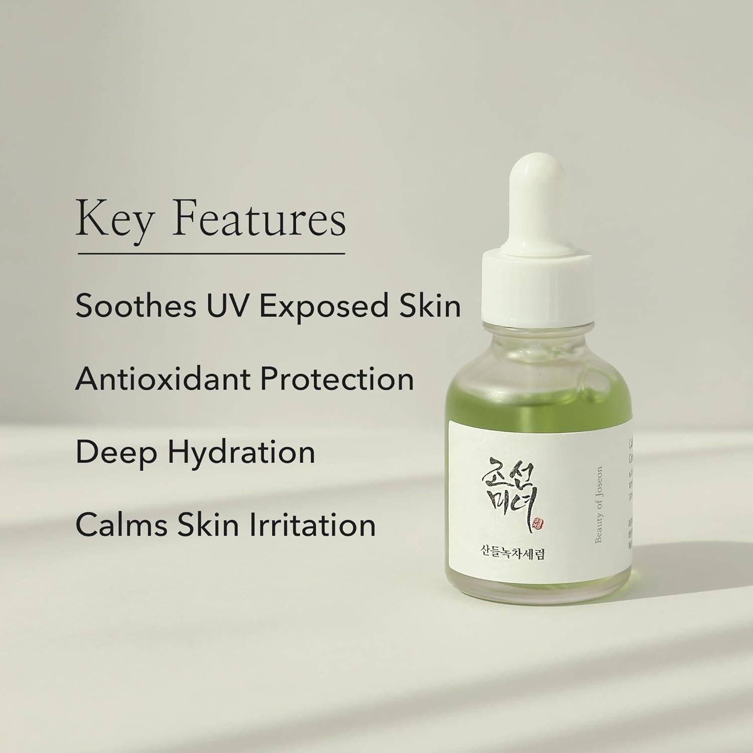 [Beauty of Joseon] Calming Serum : Green tea + Panthenol 30ml