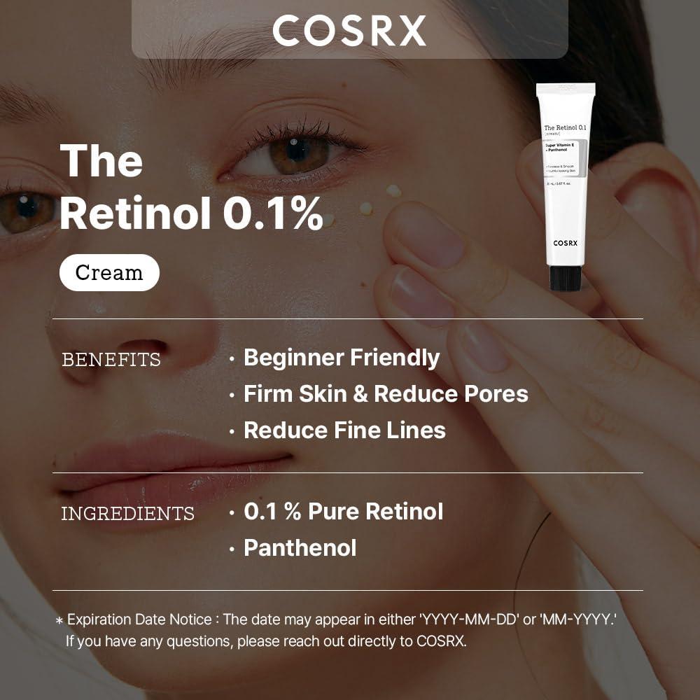 [COSRX] The Retinol 0.1 Cream 20ml
