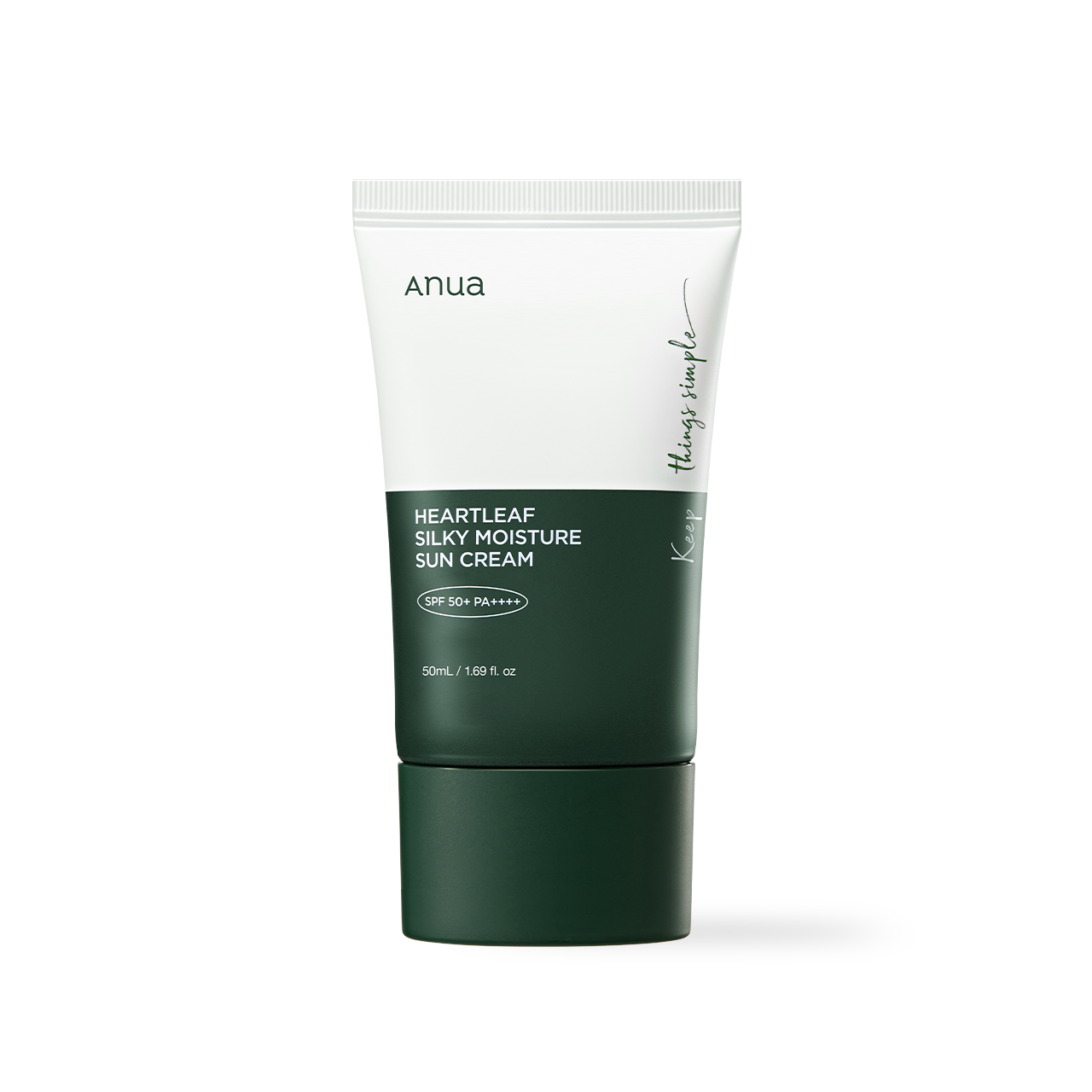 [Anua] Heartleaf Silky Moisture Sunscreen 50ml