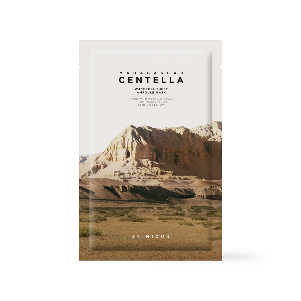 [Skin1004] Madagascar Centella Watergel Sheet Ampoule Mask (2 sizes)