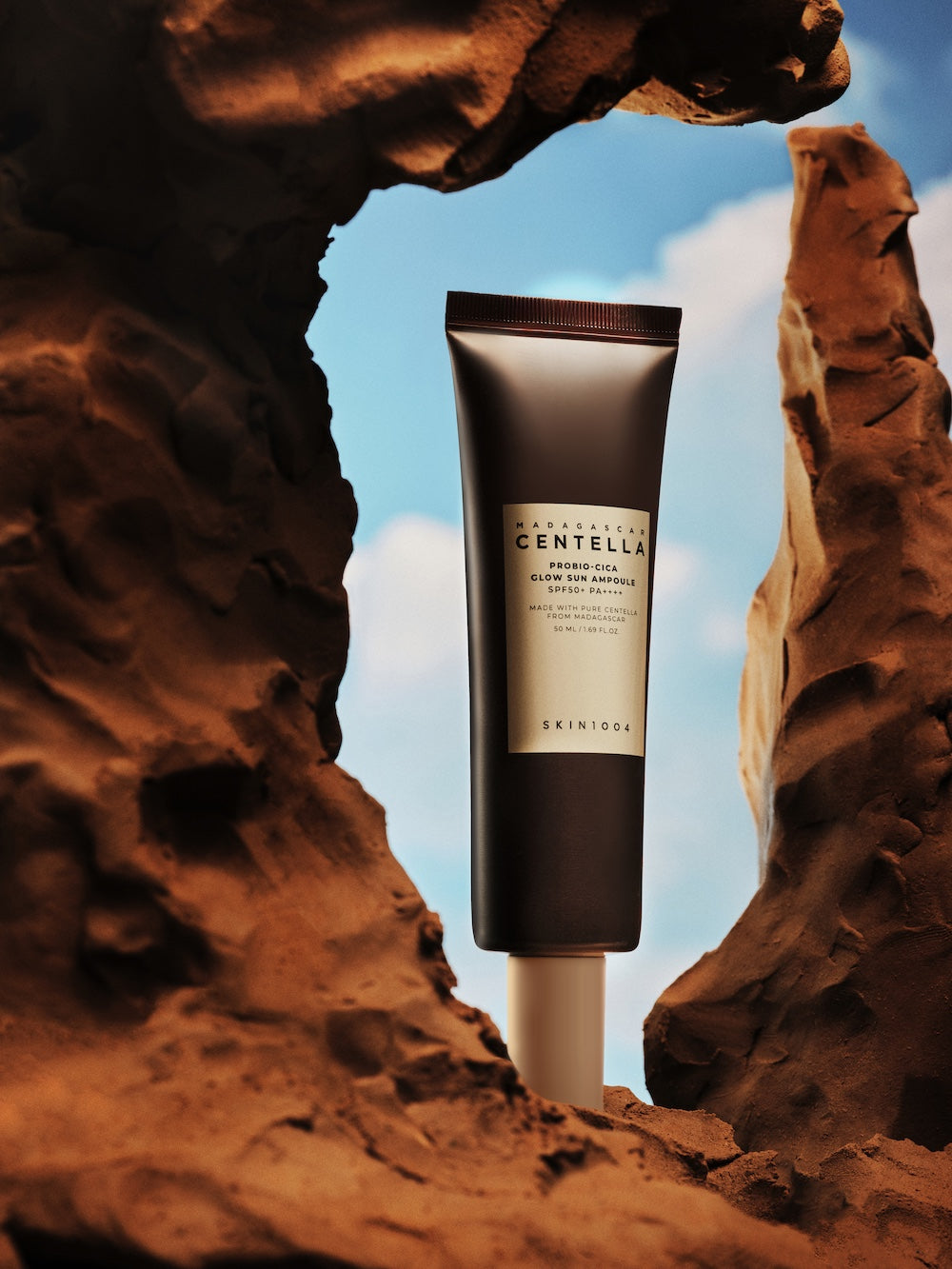 [Skin1004] Madagascar Centella Probio-cica Glow Sun Ampoule 50ml
