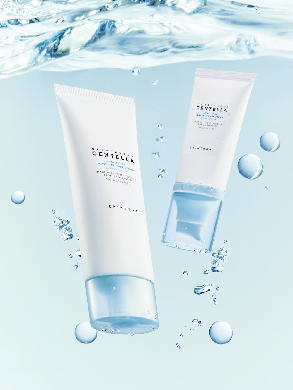 [Skin1004] Madagascar Centella Hyalu-Cica Water-Fit Sun Serum (3 sizes)