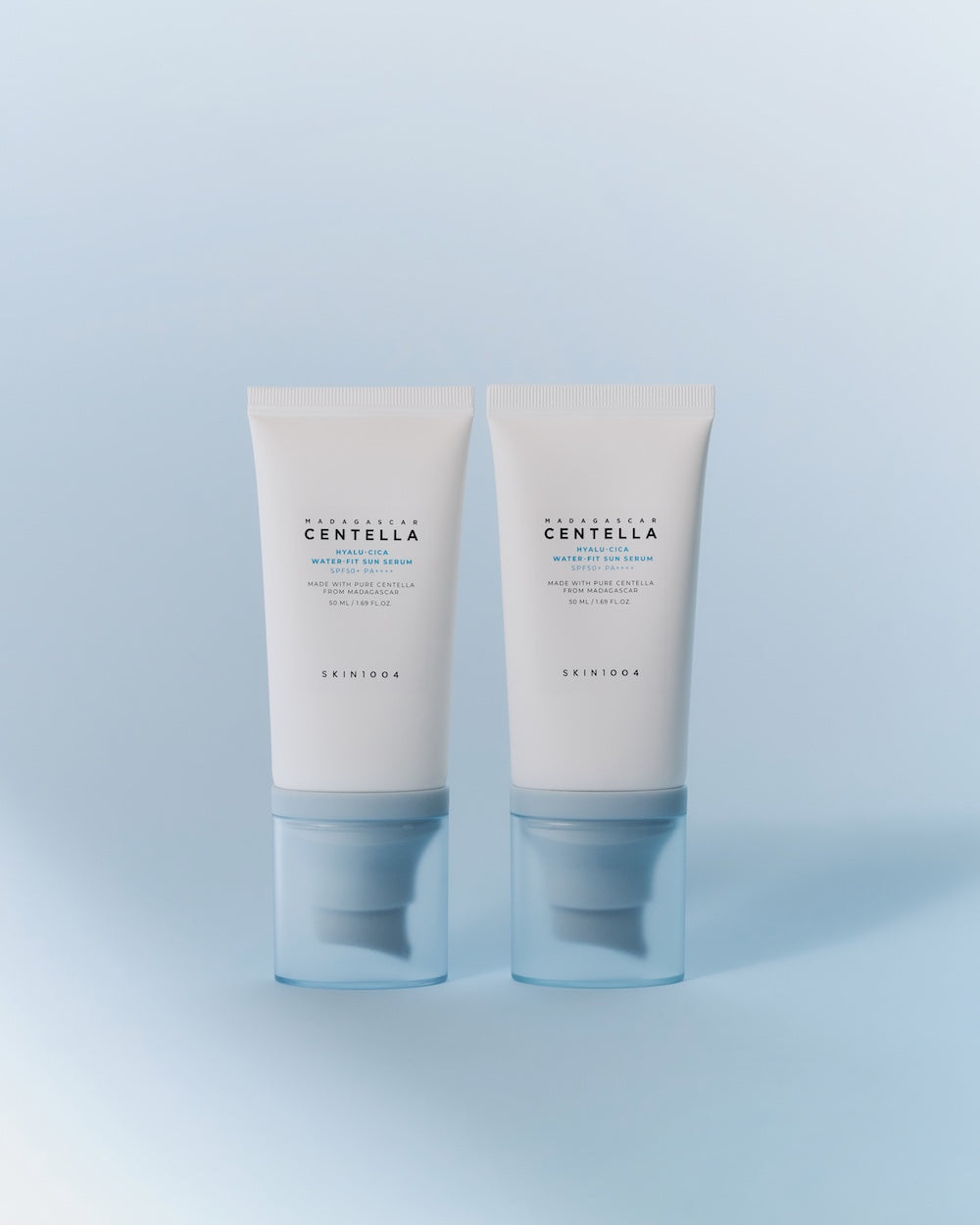 [Skin1004] Madagascar Centella Hyalu-Cica Water-Fit Sun Serum Twin Pack 50ml