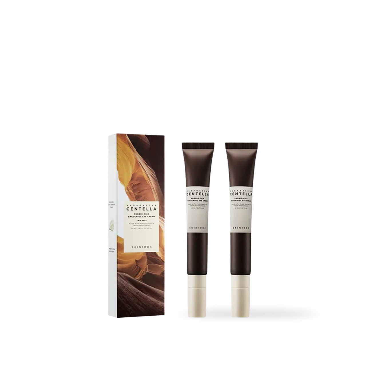 [Skin1004] Madagascar Centella Probio-cica Bakuchiol Eye Cream Twin Pack 20ml