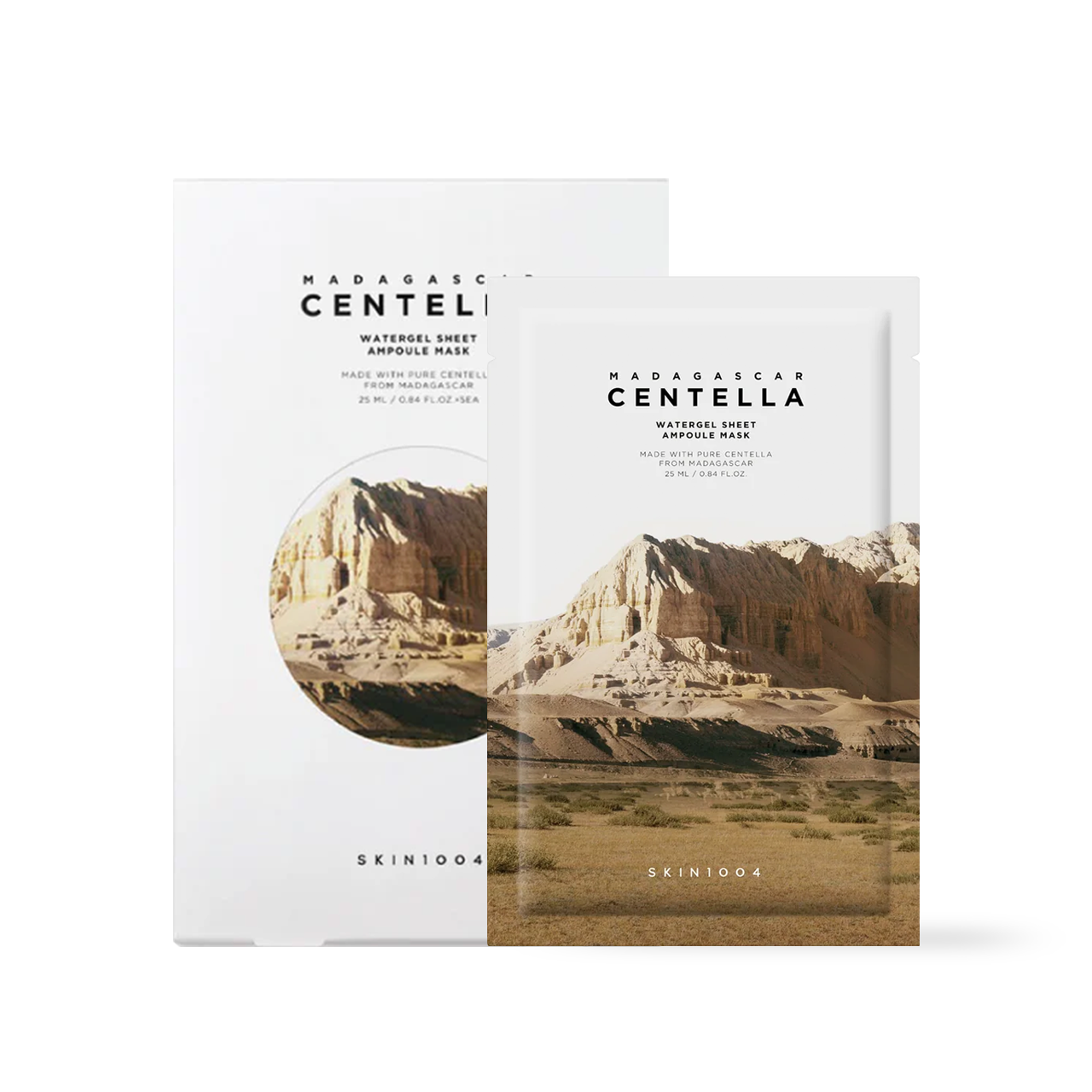 [Skin1004] Madagascar Centella Watergel Sheet Ampoule Mask (2 sizes)