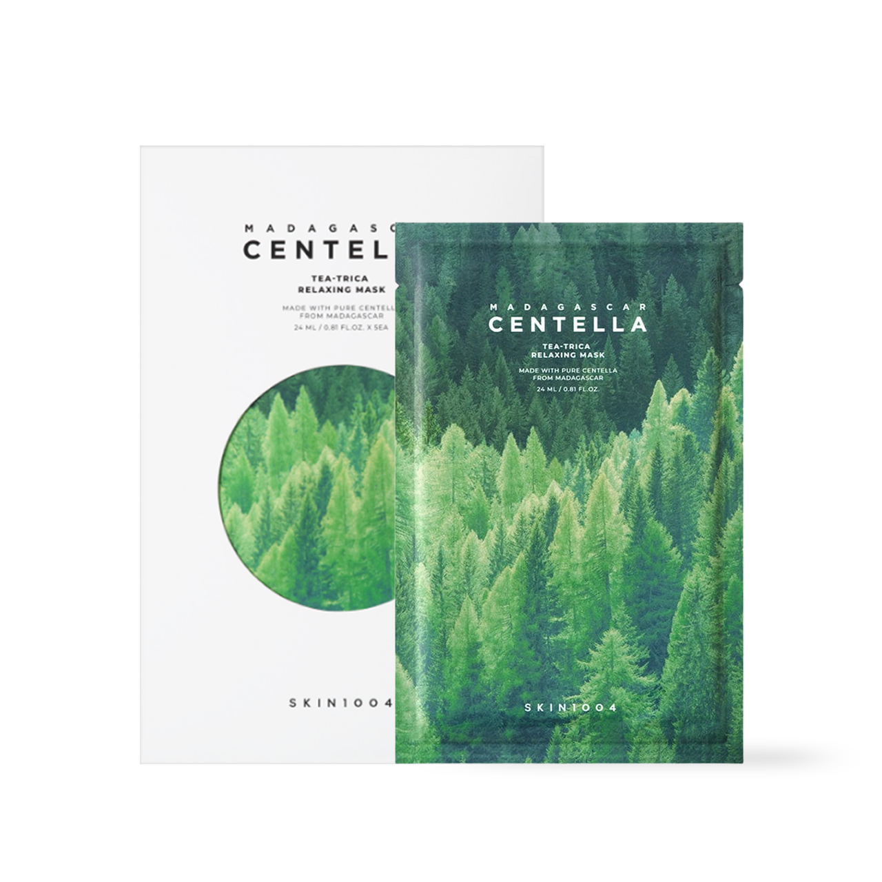 [Skin1004] Madagascar Centella Tea-Trica Relaxing Mask (2 sizes)